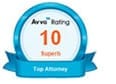 Avvo Rating 10 Superb Top Attorney